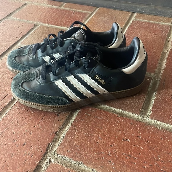 Adidas Black Sambas Sneakers - Picture 1 of 7